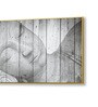 Canvas Framed Buddha Statue in Timeless Monochrome Elegance Wall Painting