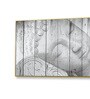 Canvas Framed Buddha Statue in Timeless Monochrome Elegance Wall Painting