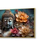 Canvas Framed Buddha Surrounded