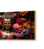 Canvas Framed Buddha Surrounded