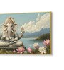 Canvas Framed Divine Ganesha Prosperity and Wisdom Wall Painting