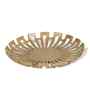 Gold Circlet Round Decor Tray