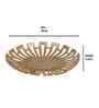 Gold Circlet Round Decor Tray