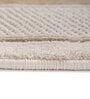 Gold Solid Polypropylene 6 ft X 9 ft Machine Made Carpet
