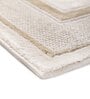 Gold Solid Polypropylene 6 ft X 9 ft Machine Made Carpet