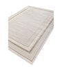 Gold Solid Polypropylene 6 ft X 9 ft Machine Made Carpet