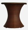 Gold Coast Wicker Table And Chair Set ( With 2 Chairs ) In Brown Finish