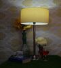 Gold Color Silk Drum Lampshade