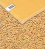 Gold Cosmos Microfiber Backing 3X5 Ft Carpet