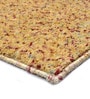 Gold Cosmos Microfiber Backing  4X6 Ft Floor Carpet