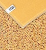 Gold Cosmos Microfiber Backing  4X6 Ft Floor Carpet