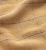 Ochre Banana Double Cloth Checkered 300 GSM Bath Towel