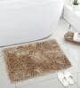 Gold Cotton Anti Skid Solid 31 x 20 inch Door Mat