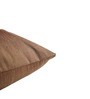 Brown Woven Cotton Blend 16 x 16 Inches Cushion Cover