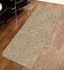 Gold Cotton Solid 4 X 2 Feet Bedside Runner