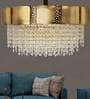 Acura Gold Metal Empire Chandelier