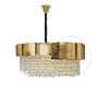 Acura Gold Metal Empire Chandelier