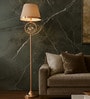 Gold Crystal & metal Crystal Bloom Floor Lamp