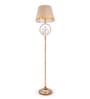 Gold Crystal & metal Crystal Bloom Floor Lamp