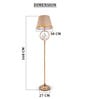 Gold Crystal & metal Crystal Bloom Floor Lamp