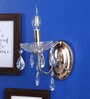 Gold Crystal Wall Sconces