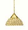 Gold Crystal Single Hanging Lights