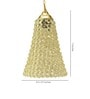 Seirra Gold Crystal Hanging Light