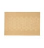 Golden Daniella Rectangular PVC Dining Table Placemat