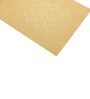 Golden Daniella Rectangular PVC Dining Table Placemat