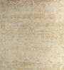 Gold Distressed Wool 8 ft x 10 ft Hand Knotted Carpet