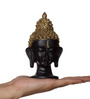 Gold Elegant Hair Buddha Head