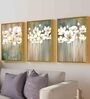 Multicolour Engineered Wood (Set of 3) Art Panels