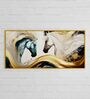 Multicolour Engineered Wood Art Print