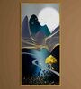 Multicolour Engineered Wood Art Print