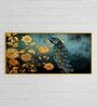 Multicolour Engineered Wood Art Print
