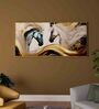 Multicolour Engineered Wood Art Print