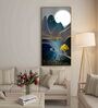 Multicolour Engineered Wood Art Print