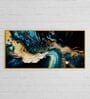 Multicolour Engineered Wood Art Print