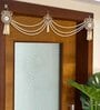 Gold Engineered Wood Hanging Toran