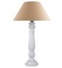 Gold Fabric Classic Victorian Table Lamp