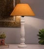 Gold Fabric Classic Victorian Table Lamp