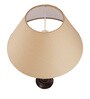 Gold Fabric Eureka Polka Table Lamp