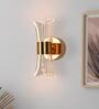 Gold Finish, Decorative Sconce Modern LED Wall Light Pack of 2
