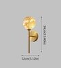 Gold Firefly Wall Light | Modern Decorative LED Sconce