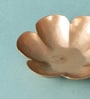 Gold Floral Design Diya