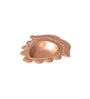 Gold Flower Design Diyas Set of 6