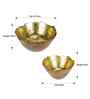 Gold Foiling Wooden Luma Bowl