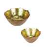 Gold Foiling Wooden Luma Bowl
