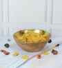 Gold Foiling Wooden Luma Bowl