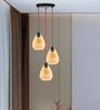 Ryan Gold Gold Glass Cluster Hanging Light